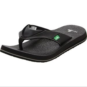 Sanuk Black Sandals